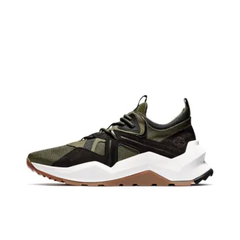Timberland MADBURY Collection Hiking / Trekking Shoes Men Low-Top Black Green