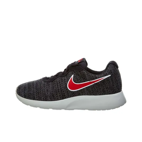 Nike Tanjun Casual Shoes Men Low-Top Black/Red/White