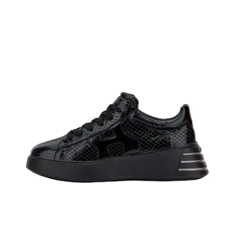 HOGAN Rebel Casual Shoes Women's Low-Top Black-0