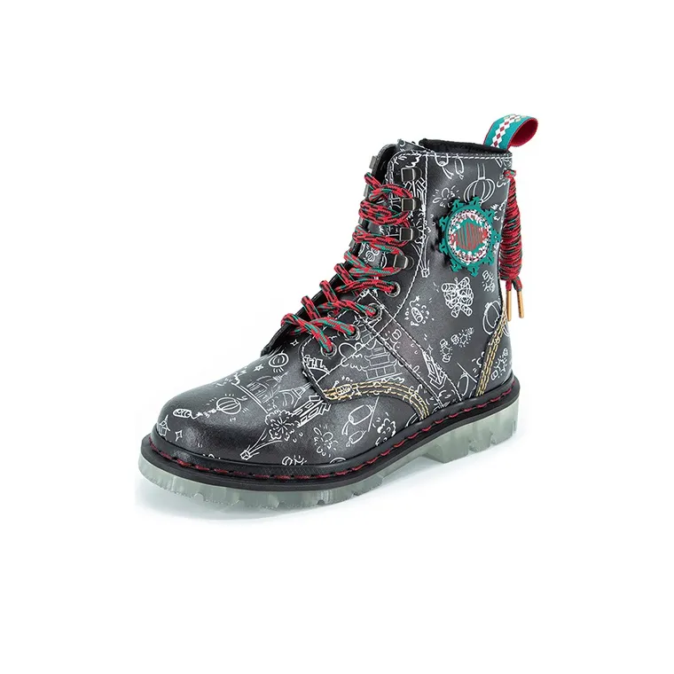 Palladium Pallafusion Hi Palladin Dual Collection Martin Boot Women's Black-1
