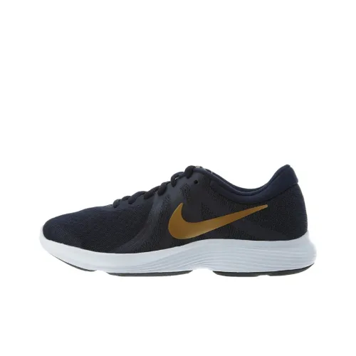 Nike REVOLUTION 4 Running Shoes Women's Low-Top Blue/White/Black