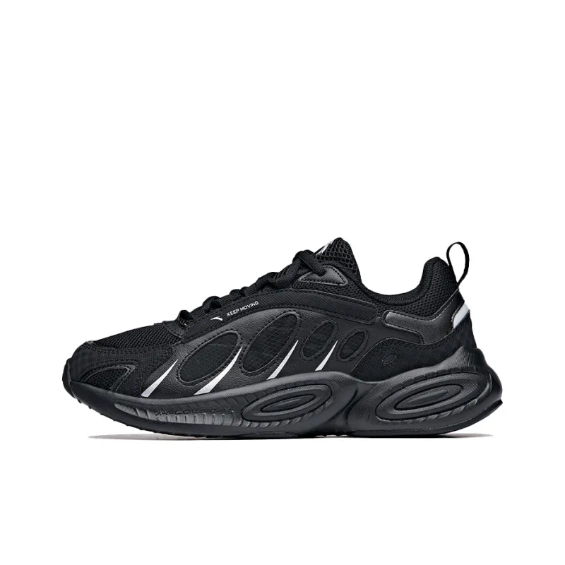 Anta Abrasion Resistant Low Top Running Shoes Men's-0