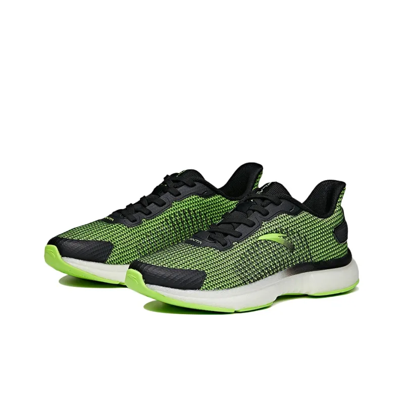 Anta Abrasion-Resistant Low-Top Running Shoes Men's Green-1