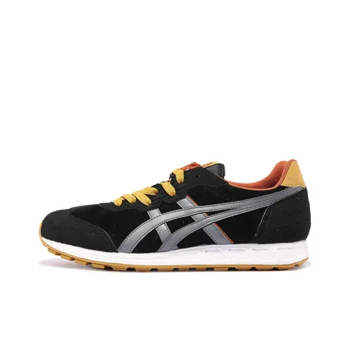 Onitsuka Tiger Running Shoes Unisex Low-Top Gray/Orange/Black/White/Brown