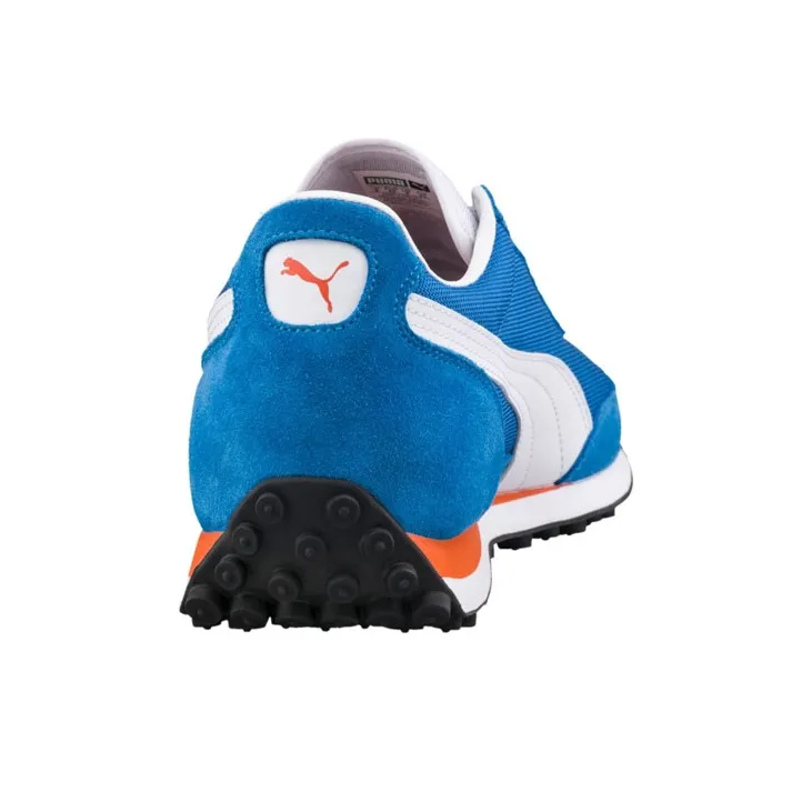 PUMA Easy Rider Breathable Wear Resistant Slip Resistant Low Top Running Shoes Unisex Blue White Orange-4