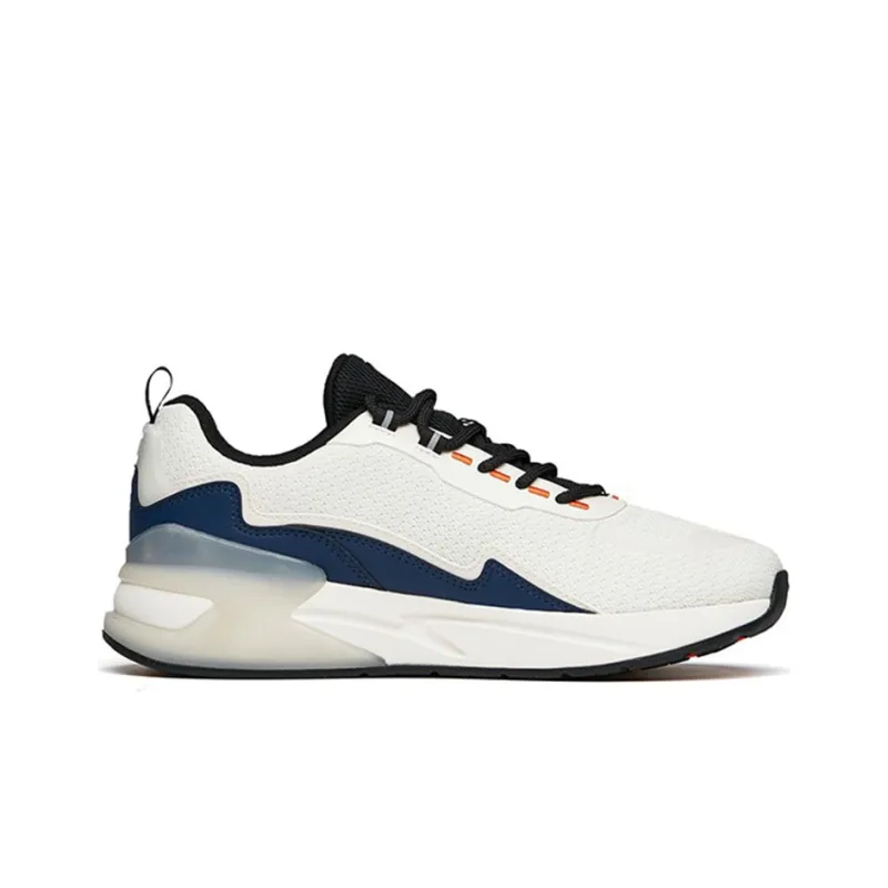 Anta Pursuing Clouds Durable Breathable Low-Top Sports Casual Shoes Men's White Black Blue-1