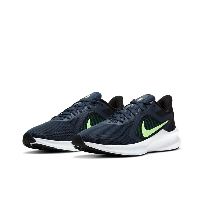 Nike Downshifter 10 'Black White Green'-2