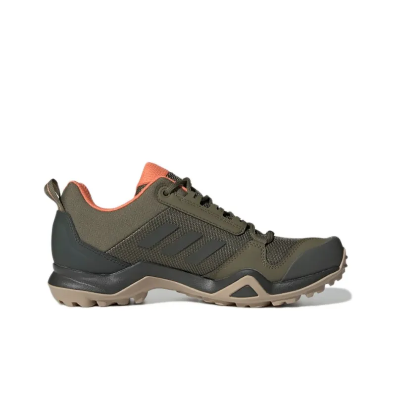 Adidas Terrex AX3 GTX Wear-Resistant Low-Top Trekking Shoes Women's Army Green-1