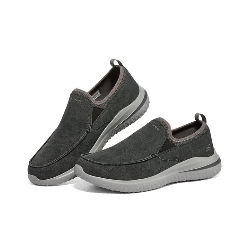 Skechers Delson 3.0 Cushioned Slip Resistant Abrasion Resistant Low Top Casual Shoes-2