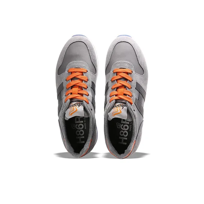 HOGAN H383 Casual Shoes Men Low-Top Gray-4