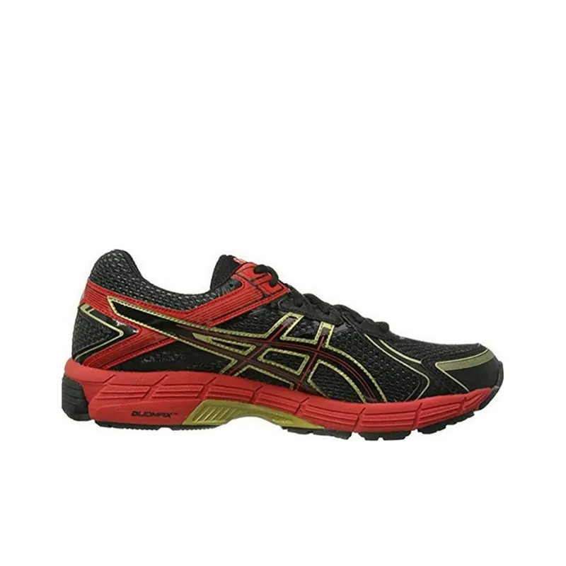 Asics Anti-Slip And Wear-Resistant Breathable Low-Top D Men's Black Red-1