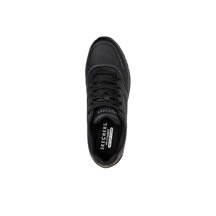 Skechers Uno Series Casual Shoes Men Low Top Black-3