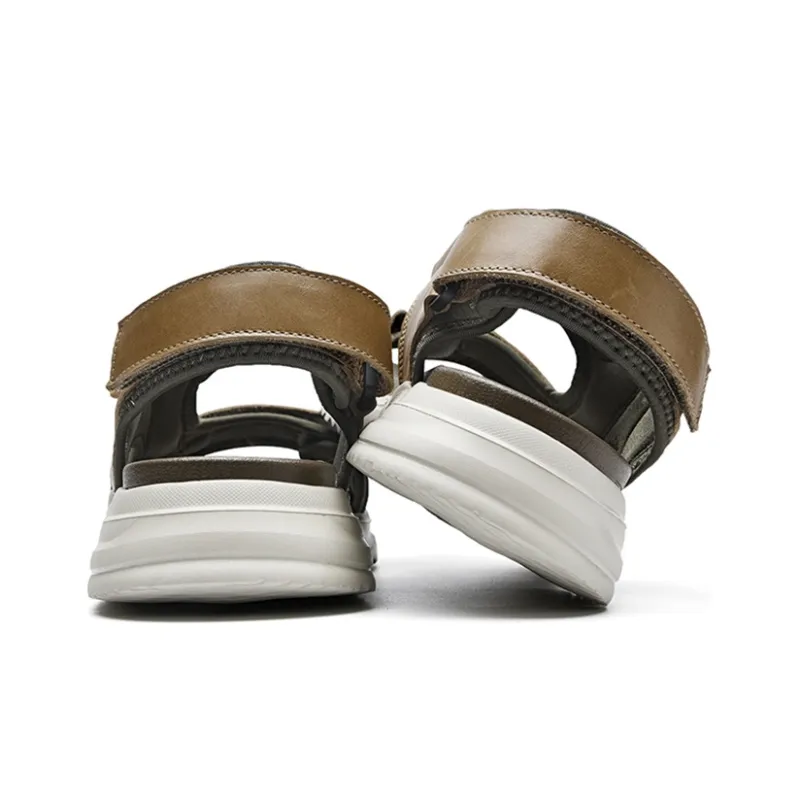 Jeep Beach Sandals Men Khaki-2