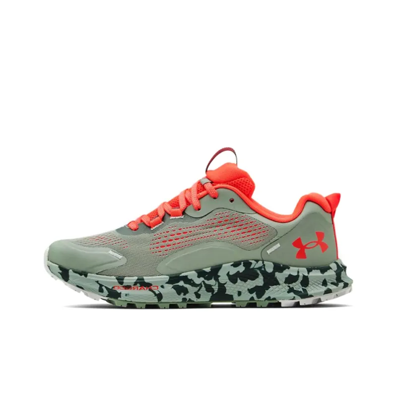 Under Armour Charged Bandit Trail 2 Charged Bandit TR 2 Running Low-Top Running Shoes Women's Green Orange-0