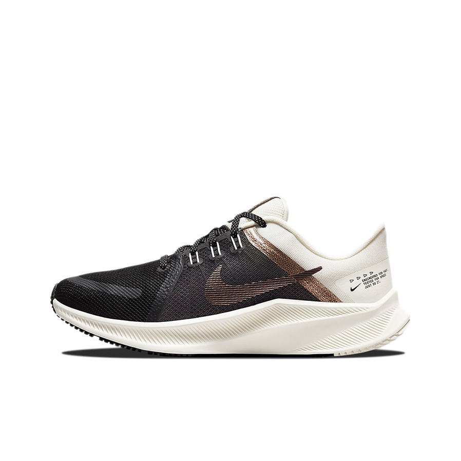 Nike Quest 4 Running Shoes Women s Low Top Black Brown POIZON