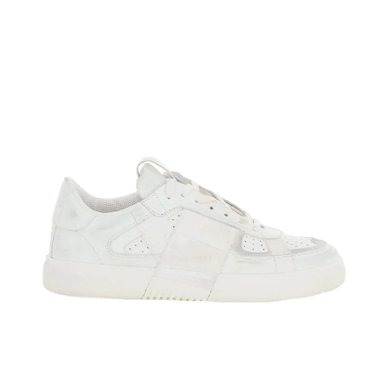 Valentino VL7N GARAVANI Low Top Stylish Skateboarding Shoes Women's White-1
