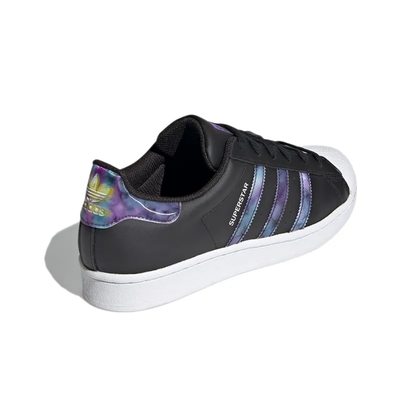 Adidas Originals Superstar 'Black White Purple' Women's-3