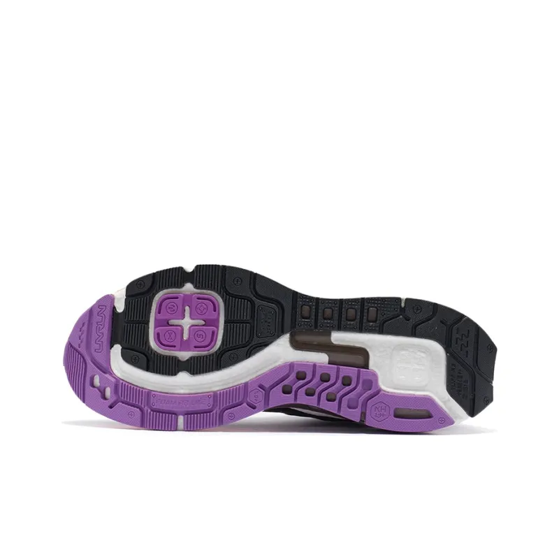 LiNing Furious Rider 5.0 Anti Slip And Wear Resistant Lightweight Low Top Running Shoes Black Pink Purple-4