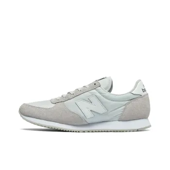 New Balance NB 220 Breathable Lightweight Low Top Running Shoes Women's Gray White