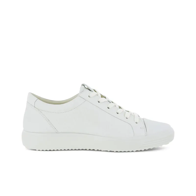 Ecco Soft 7 Skateboard Shoes Women's Low-Top White-1