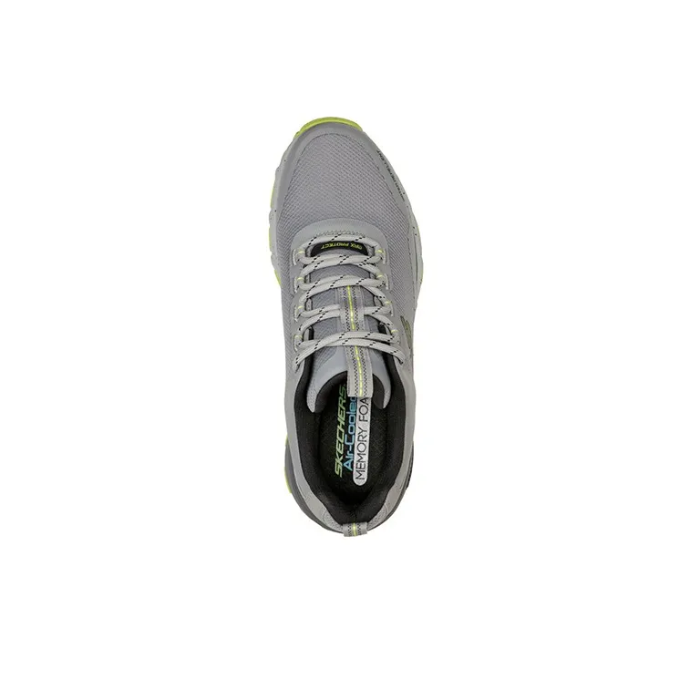 Skechers Max Protect Casual Shoes Men Low-Top Gray-3