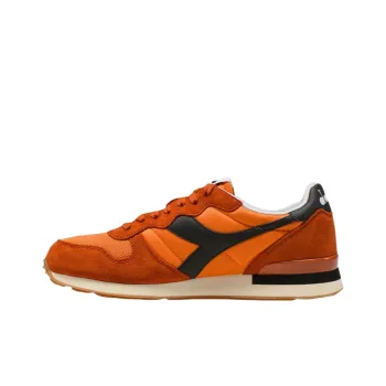 Diadora Camaro Abrasion Resistant Low Top Casual Shoes Unisex Orange Yellow