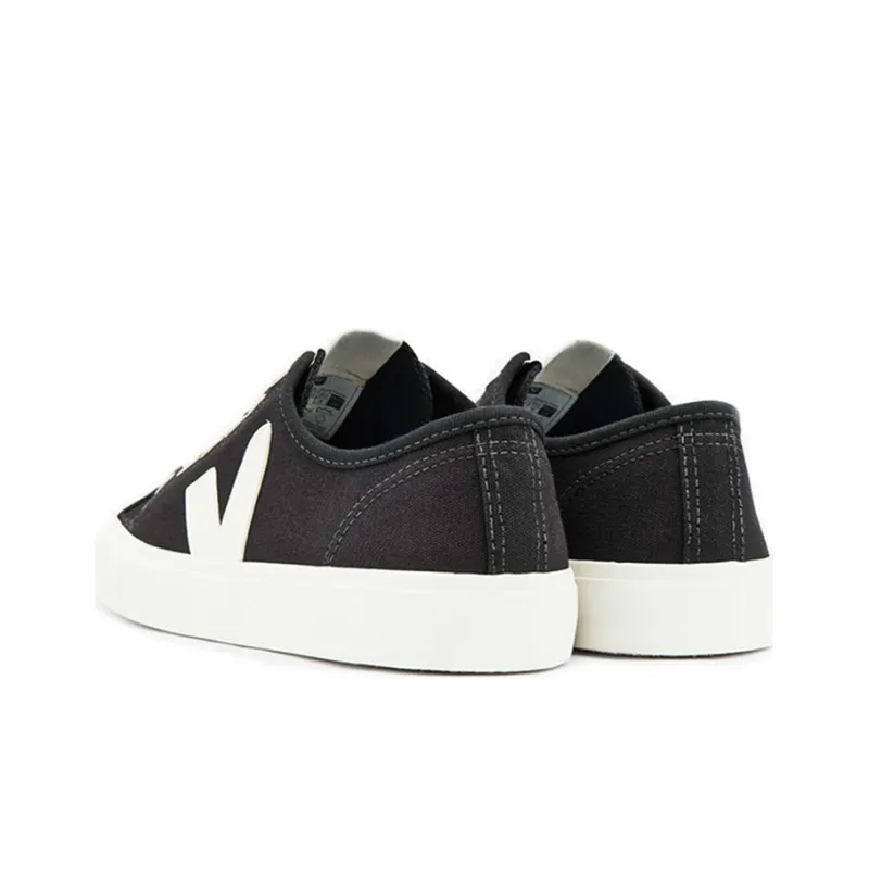 VEJA Canvas Shoes Women's Low Top Black-3
