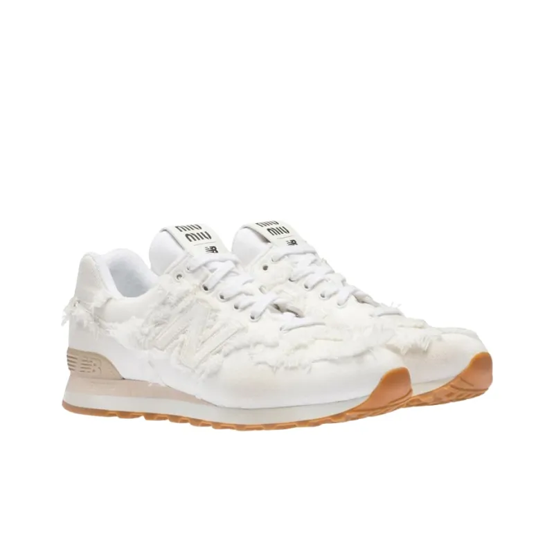 MIU MIU 574 MIU MIU Denim White Women's-2