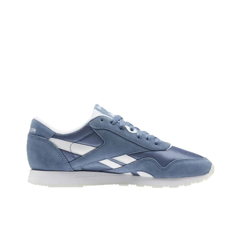 Reebok Classic Nylon Casual Shoes Women's Low-Top Blue-1