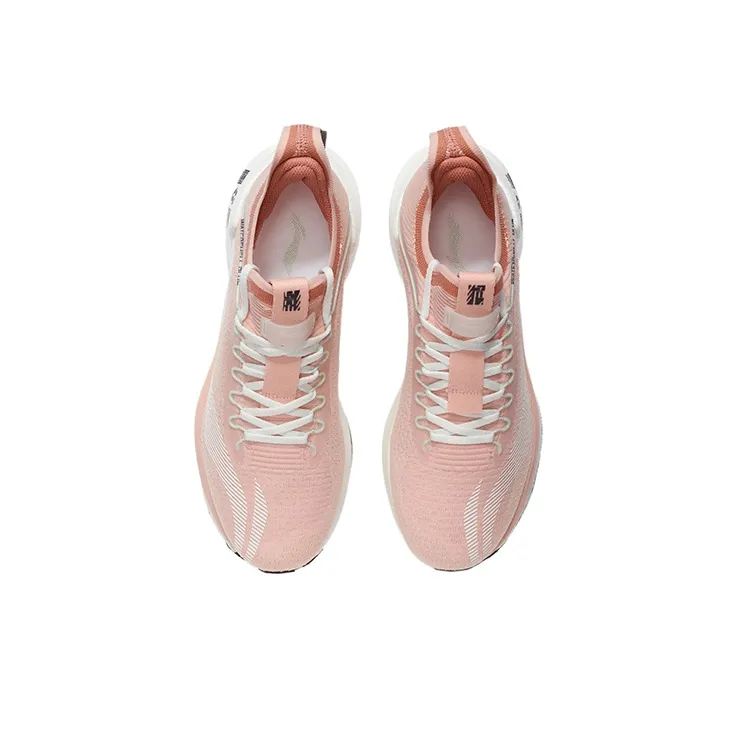LiNing Jueying Essential Slip Resistant, Abrasion Resistant, Lightweight Low Top Running Shoes Women's Sand Orange-2