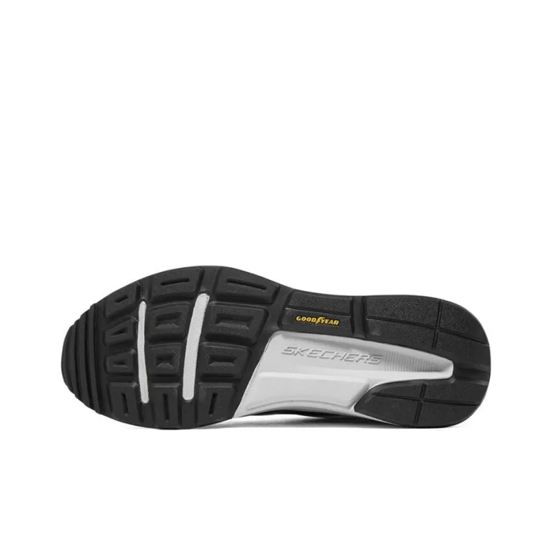 Skechers Global Jogger Anti Slip Wear Resistant Mid Top Casual Shoes Men's Black Blue-6