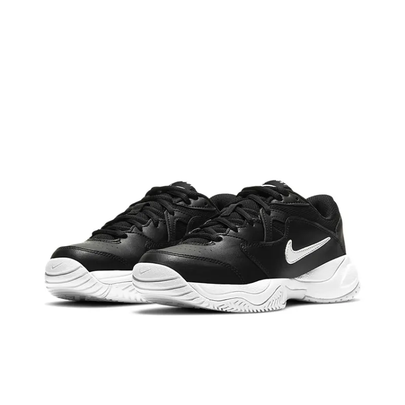 Nike Court Jr Lite 2 'Black White' Gs-2