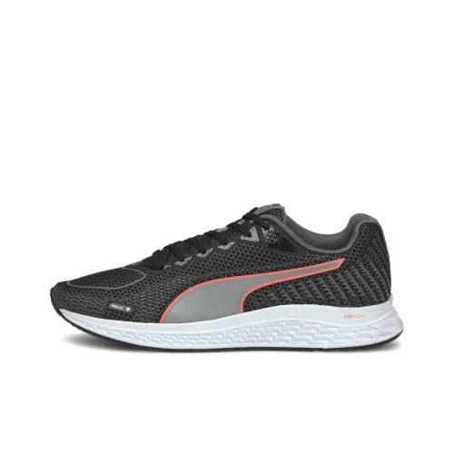 PUMA Speed Sutamina 2 Low Top Sneakers Grey/Black/Red Women's