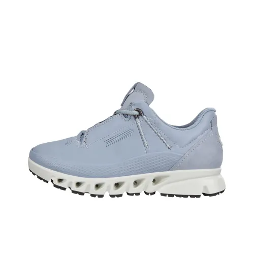Ecco Multi Vent Low Top Casual Shoes Women's Blue