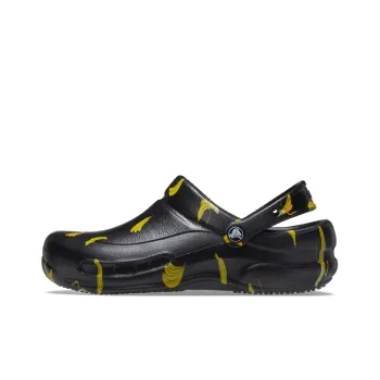 Crocs Bistro Graphic Clogs 'Black Yellow'