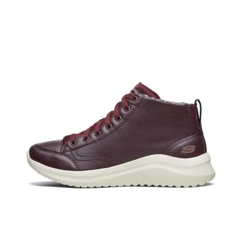 Skechers Ultra Flex 2.0 High Top Running Shoes Red Wine Women's