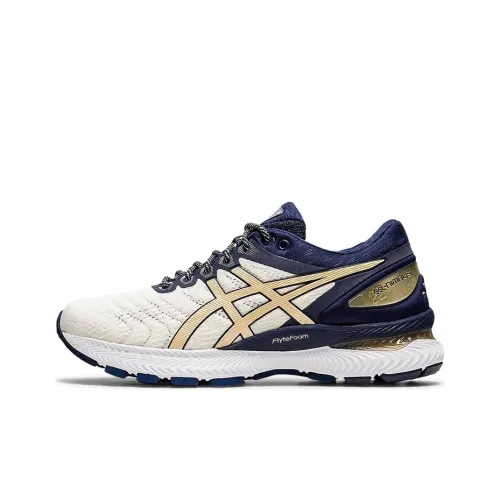 Asics GEL-Nimbus 22 Running Shoes Women's Low-Top White/Blue