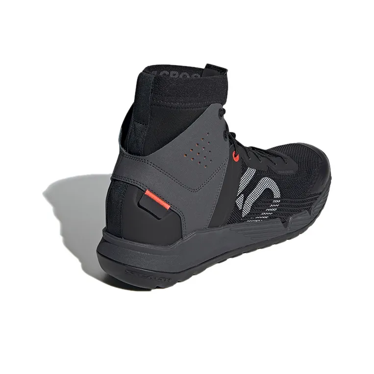 Adidas Five Ten Trail Cross Mid Pro Core Black Grey Solar Red-3