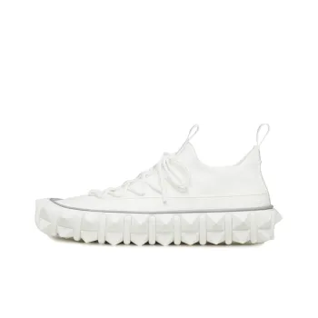 CRAIG GREEN x Valentino ROCKSTUD Low Top Skateboard Shoes Men's White