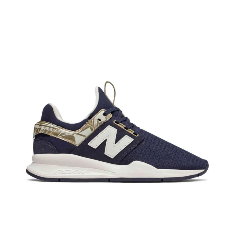 New Balance 247v Geo Metallic Blue/White Women's-1