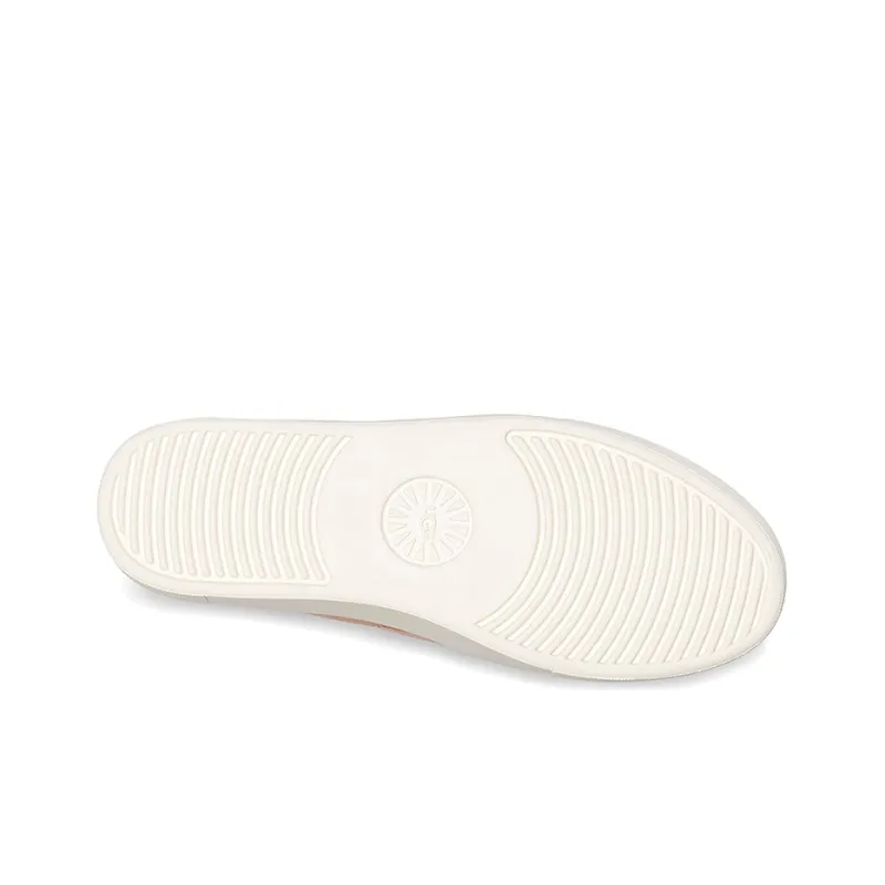 UGG Skateboard Shoes Women's Low-Top Orange Pink/White-5