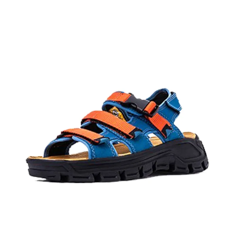 CAT Beach Sandals Unisex Orange/Blue-2