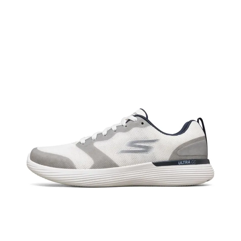 Skechers Go Run 400 V2 Running Shoes Men Low-Top White/Light Gray-0