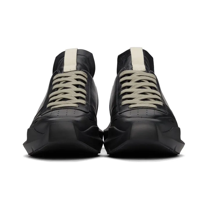 RICK OWENS/RO Anti Slip Wear Resistant Low Top Casual Shoes Women's Black-2
