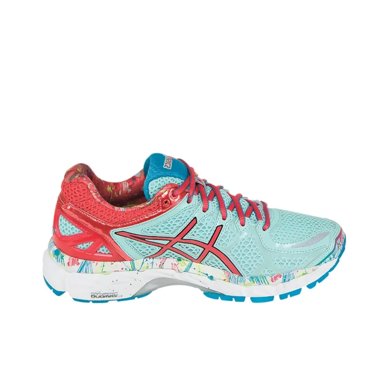 Asics Gel-Kayano 21 Running Shoes Women's Low-Top Blue/Red-1