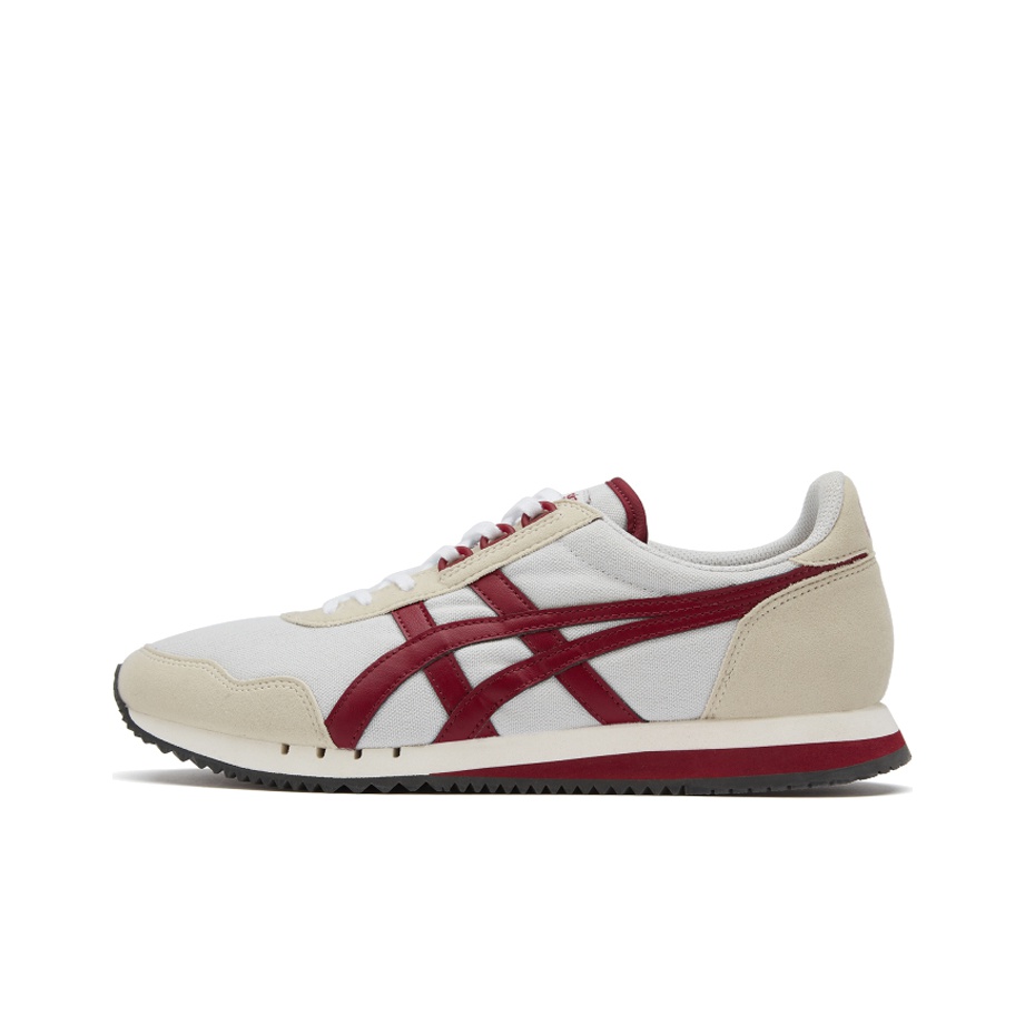 Onitsuka Tiger Dualio Lifestyle Shoes Unisex Low top Red White US M 5.5