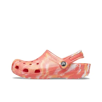 Crocs Beach Orange Marble Sandals
