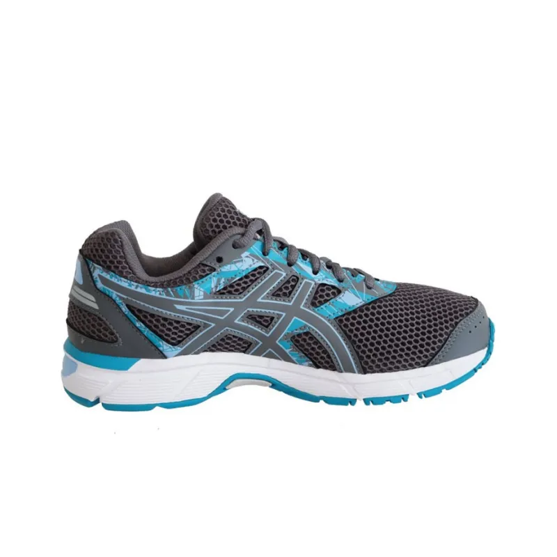 Asics Gel-Excite 4 Wear-Resistant Low-Top Running Shoes Women's Gray Blue-1