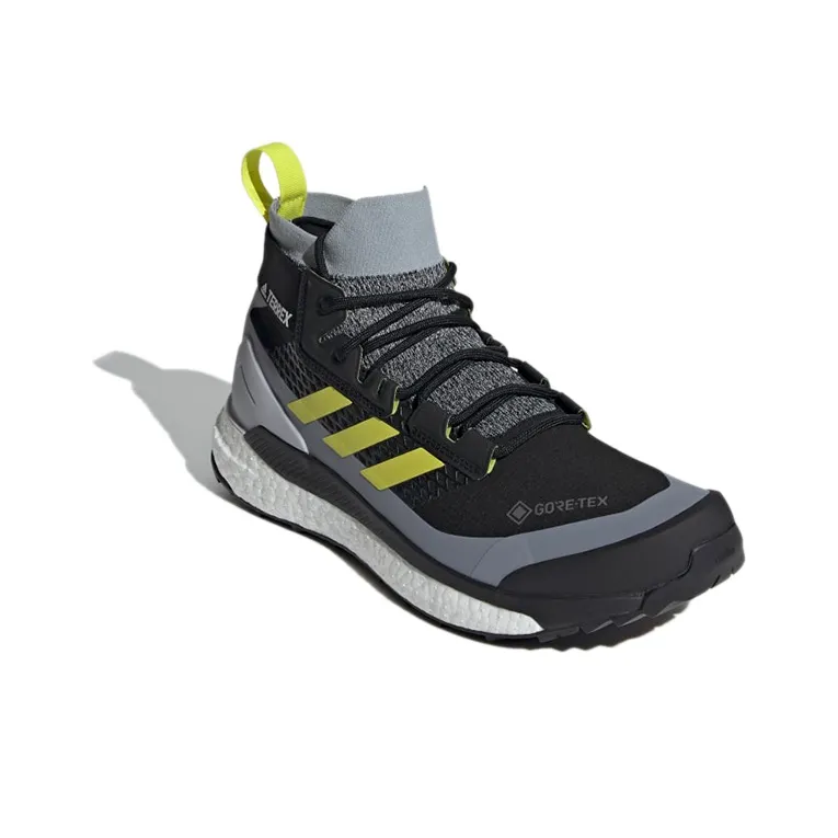 Adidas Terrex Free Hiker Gtx 'Halo Silver Acid Yellow'-2