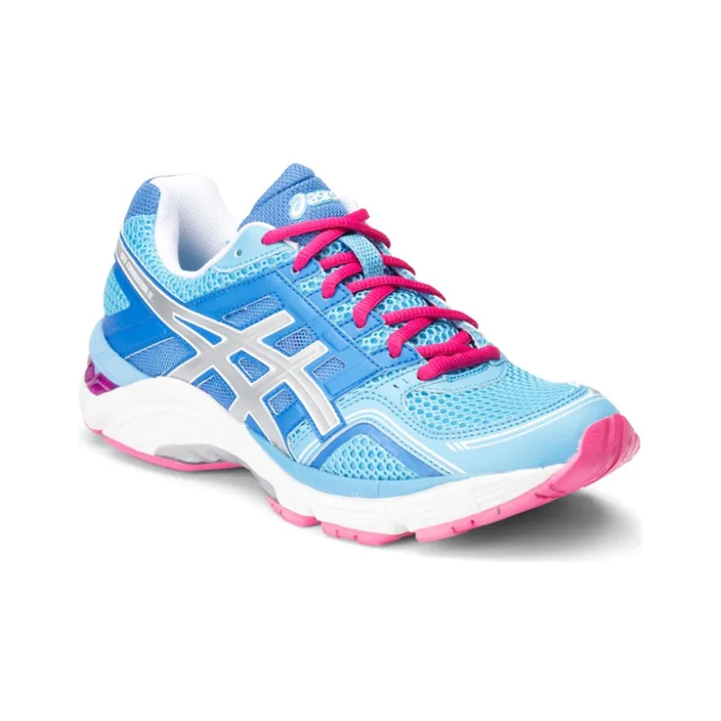 Asics Gel-Foundation 11 Wear-Resistant Low-Top Running Shoes Women's Blue Gray-2